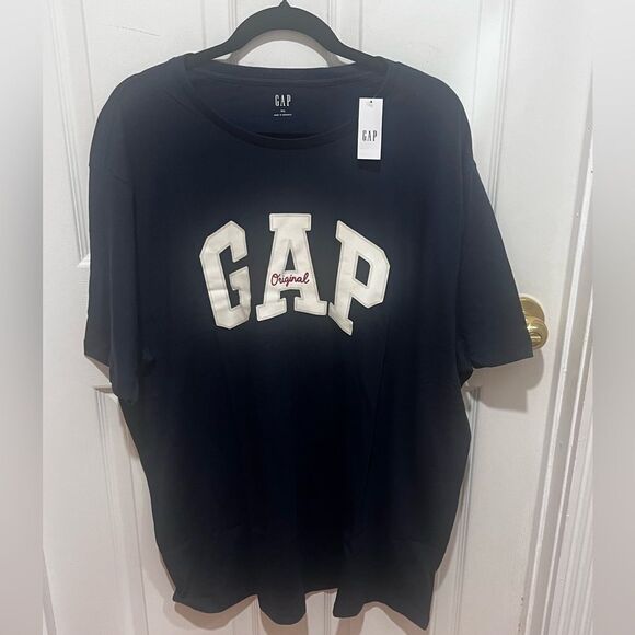 NWT Men's Gap logo t shirt size xxl‎ in navy - Picture 2 of 9